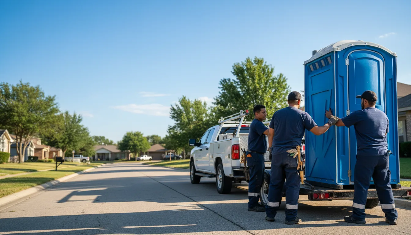 Portable Toilet Rental in New Hartford, IA near me